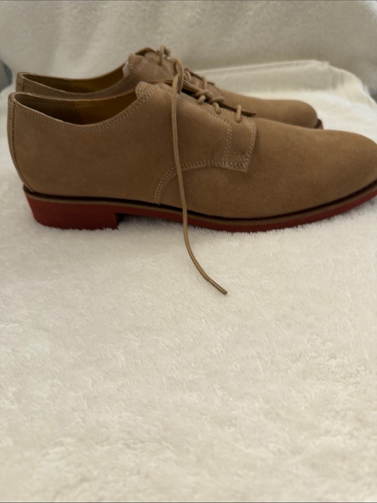 Cole Haan Shoes - Cole Haan Women's Tan Suede Lace-Up Oxford